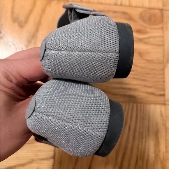 Vivaia Pointed Toe Mary Jane (Maria) Gray Flats - Picture 4 of 4